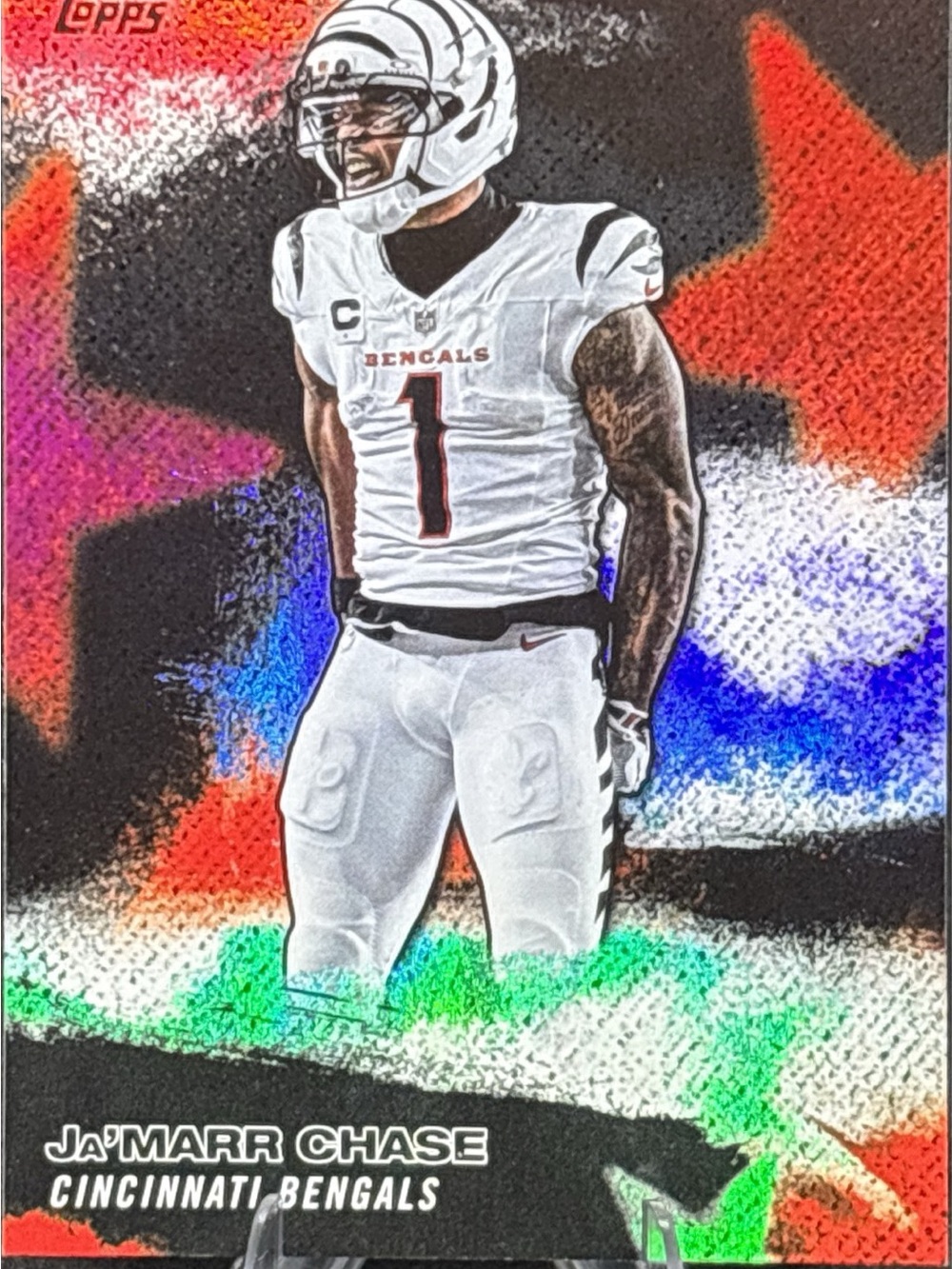 Topps Ja'Marr Chase Football Card - Stars of NFL